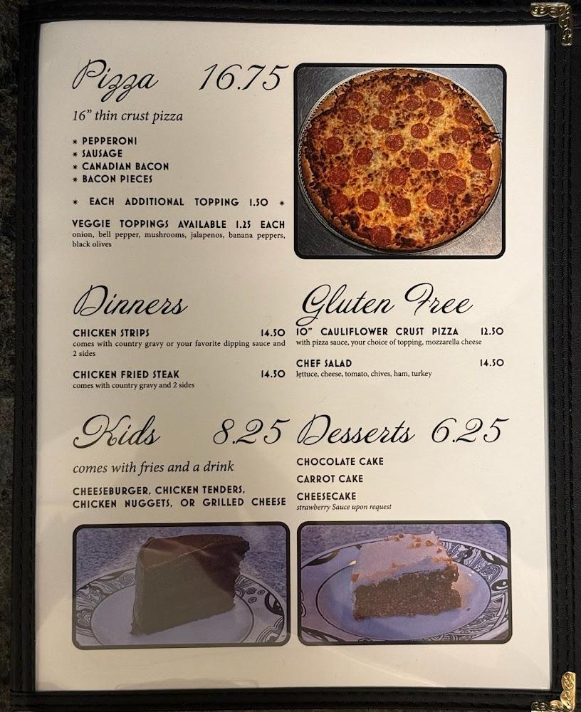 Diamond's Bistro & Gaming Menu image 4